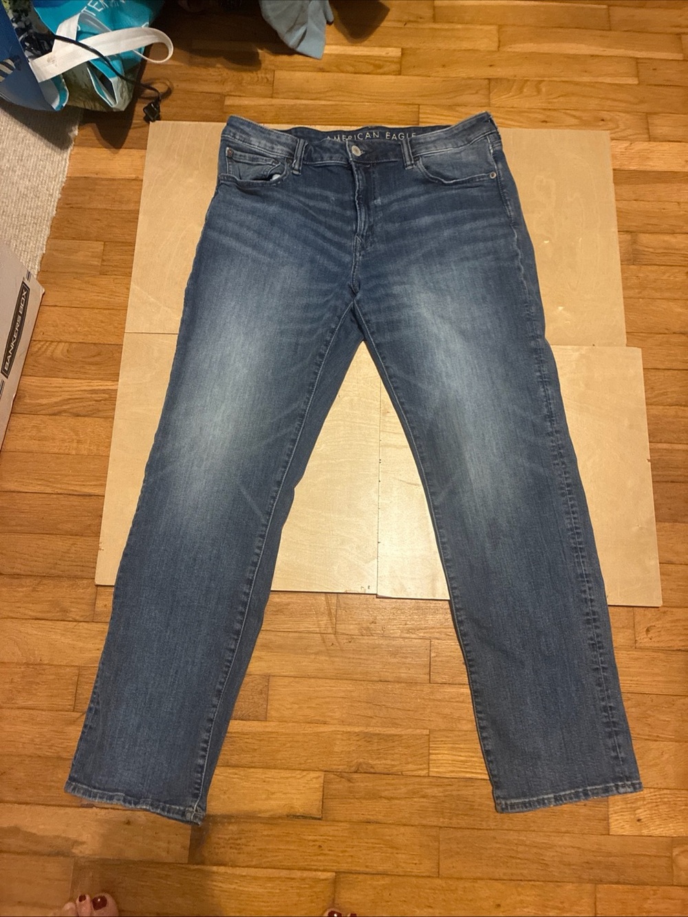 American Eagle Outfitters Men’s Medium Blue Relaxed Jeans 36 x 32
